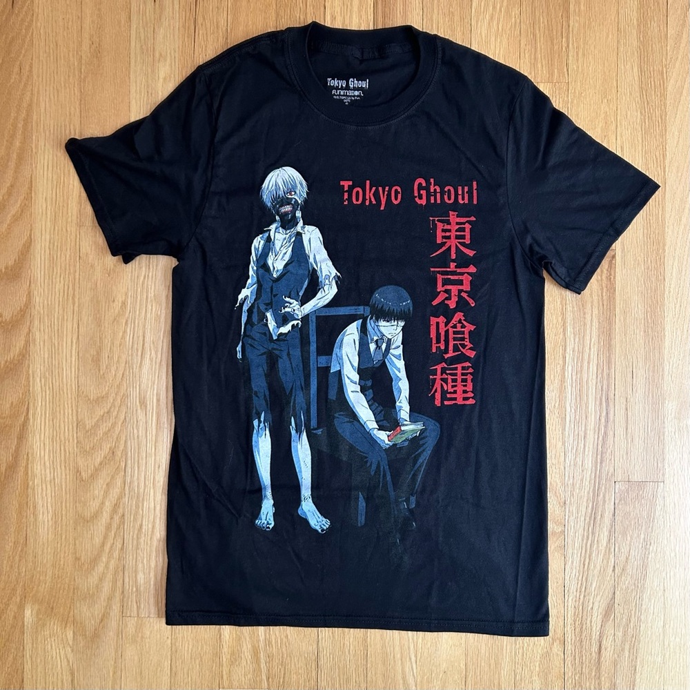 💲5/$25 Tokyo Ghoul 100% Cotton Tee Shirt Manga Anime Graphic Small